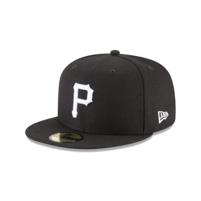 Sapca New Era Pittsburgh Pirates MLB Basic 59FIFTY Fitted - Negrii